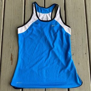 Nike Dri Fit Blue Tank Top